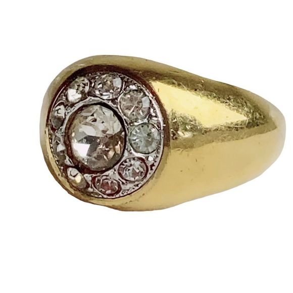 Gold Plated HGE Men’s Ring Sz 10 - Picture 3 of 7